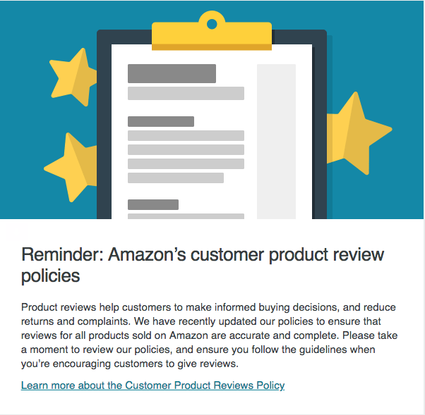 Key Points to Note About Amazon's Review Policy