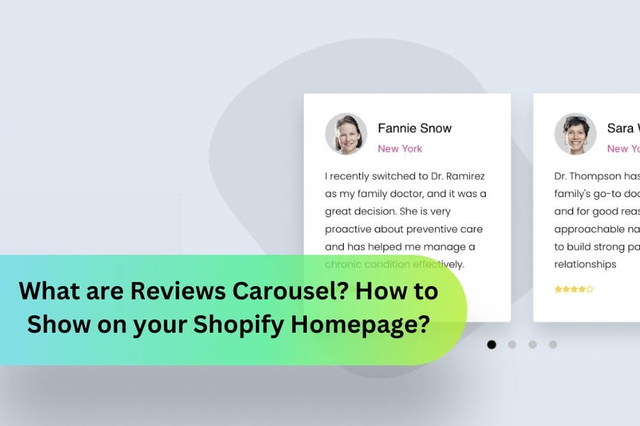What are Reviews Carousel?